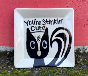 Salt Lake City Skunk Plate