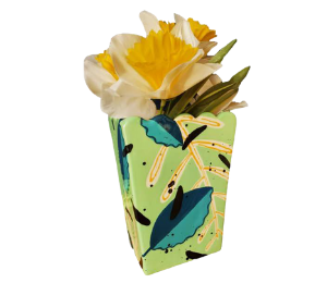 Salt Lake City Leafy Vase