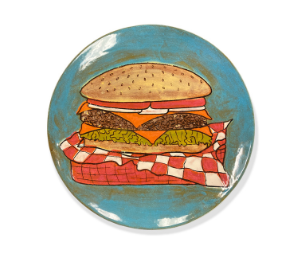 Salt Lake City Hamburger Plate
