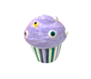 Salt Lake City Eyeball Cupcake