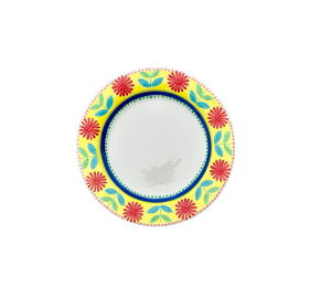 Salt Lake City Floral Charger Plate