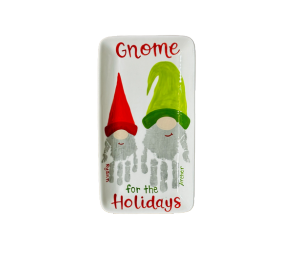 Salt Lake City Gnome Holiday Plate