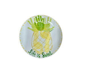 Salt Lake City Pineapple Plate