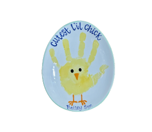 Salt Lake City Little Chick Egg Plate