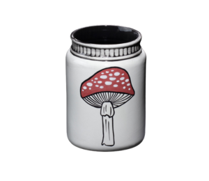 Salt Lake City Mushroom Jar