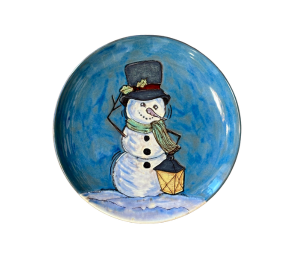 Salt Lake City Rustic Glazed Snowman