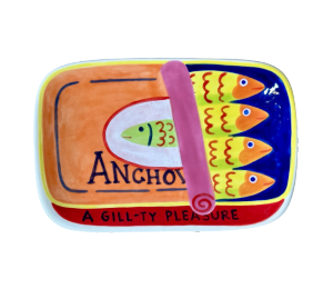 Salt Lake City Anchovies App Plate